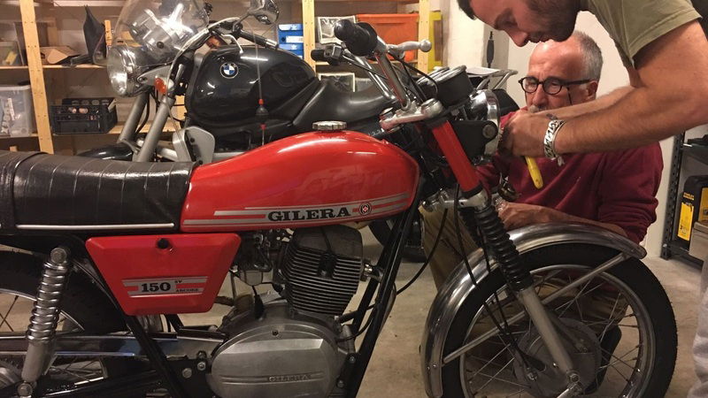 Restaurando fai da te: Gilera Arcore 150 5V del 1975