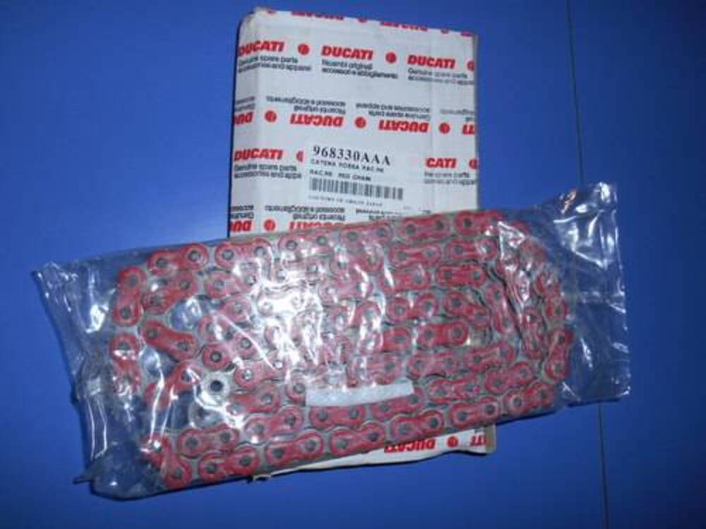 Catena chain racing rosso 108 maglie p. 520 Ducati