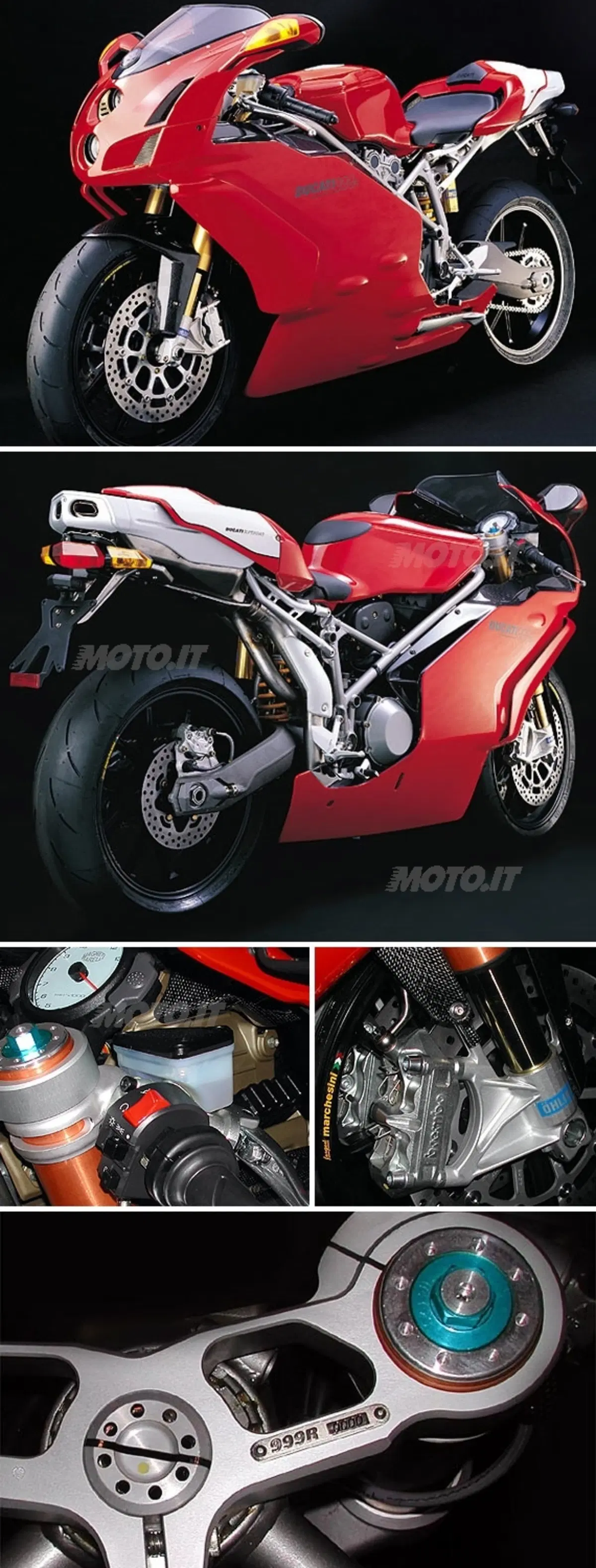 Ducati presenta la 999R 