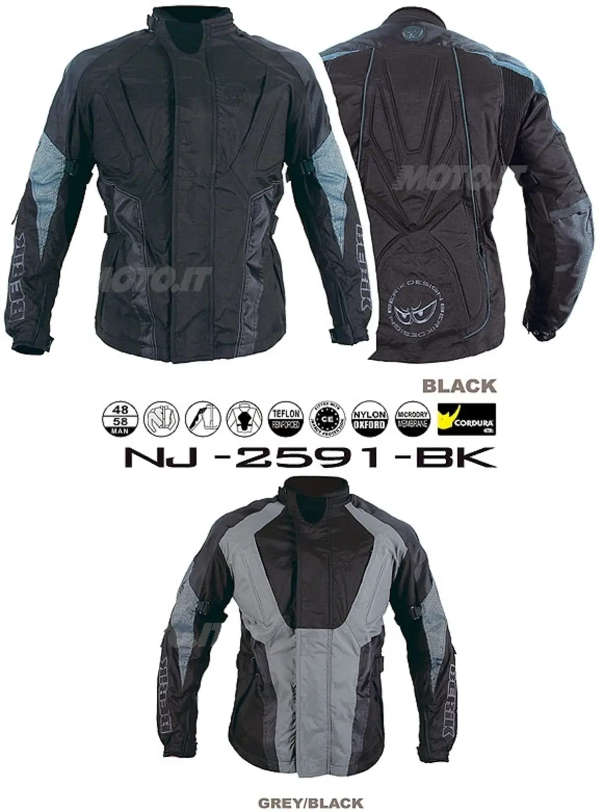 Giubbotto NJ-2591-BK