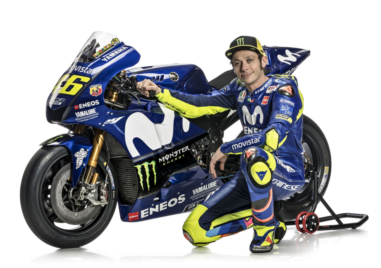 MotoGP Gallery – La Yamaha M1 2018, Rossi e Viñales