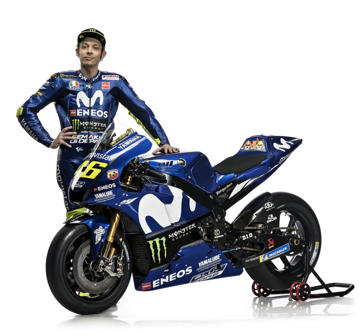 MotoGP Gallery – La Yamaha M1 2018, Rossi e Viñales (16)
