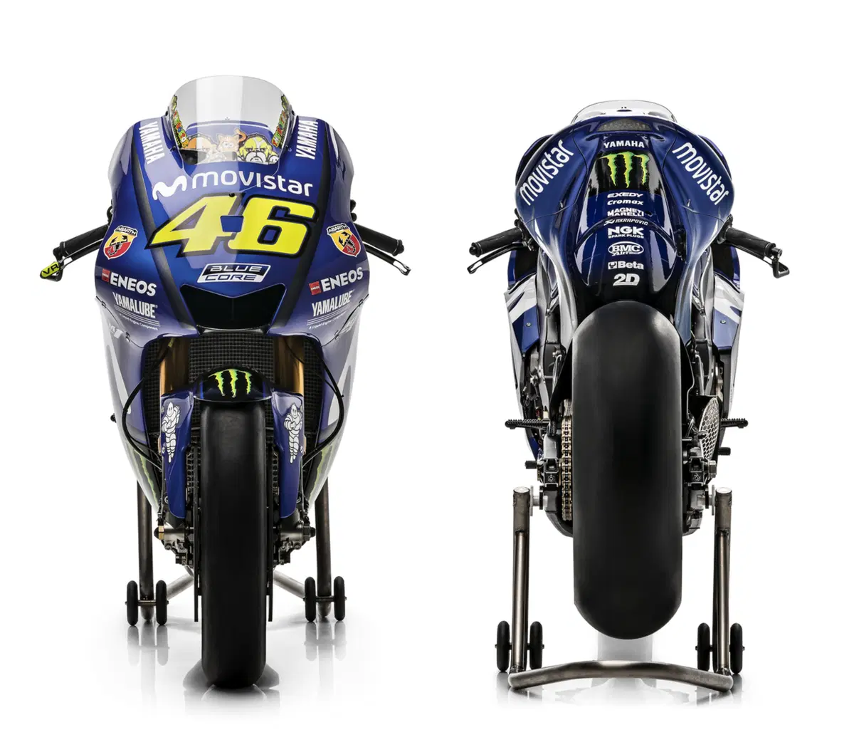 MotoGP Gallery – La Yamaha M1 2018, Rossi e Viñales (40)