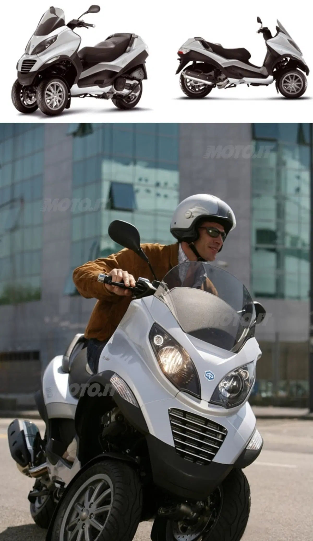 MP3 cresce di cilindrata con la nuova potente motorizzazione 400 cc