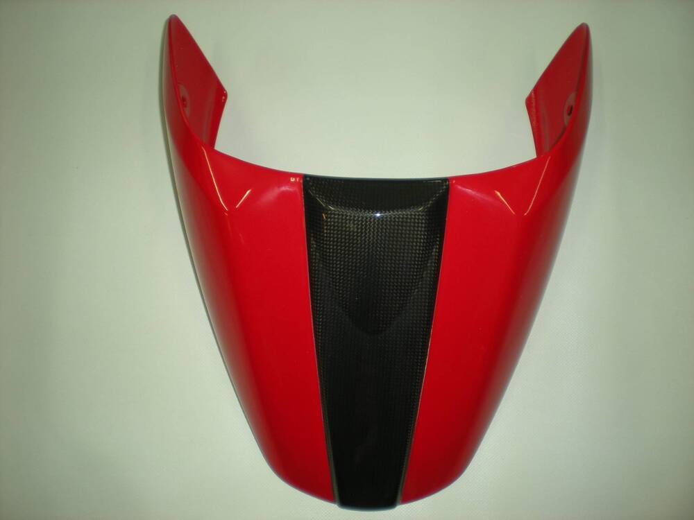 Kit cover sella rosso con banda in carbonio Ducati