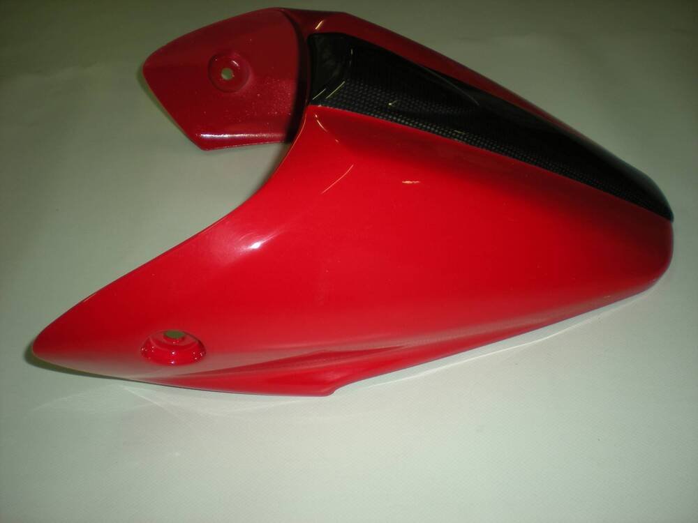 Kit cover sella rosso con banda in carbonio Ducati (3)