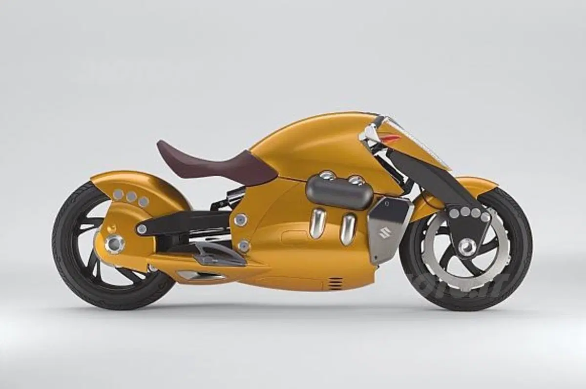 I prototipi Suzuki al 40° Motor Show di Tokyo. Biplane con motore V4 e Crosscage con sistema di cell