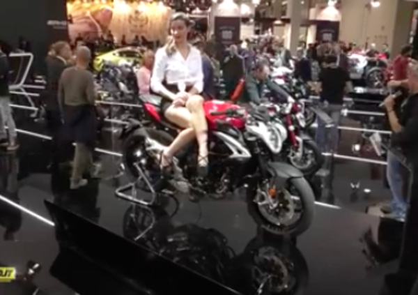 MV Agusta Brutale, il video ad EICMA 2015