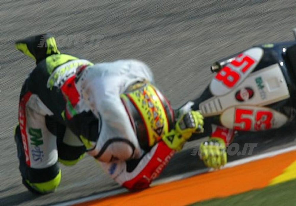 La caduta di Simoncelli