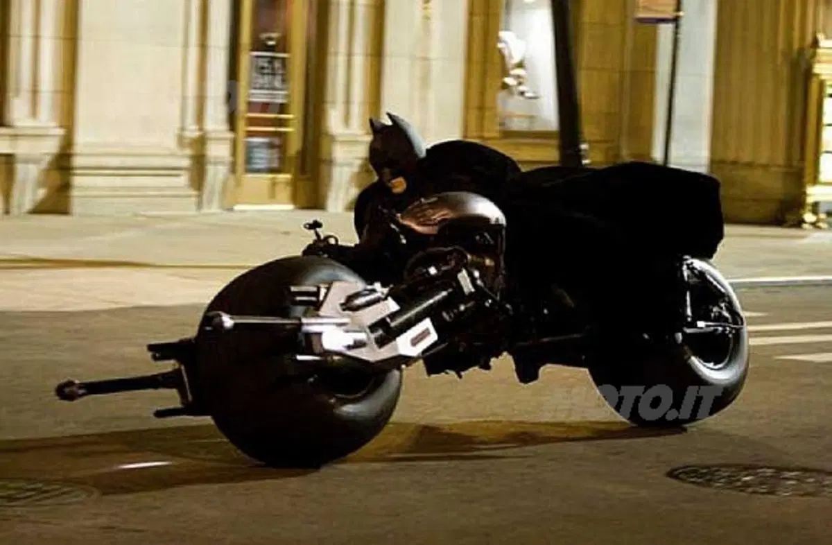 La moto di Batman