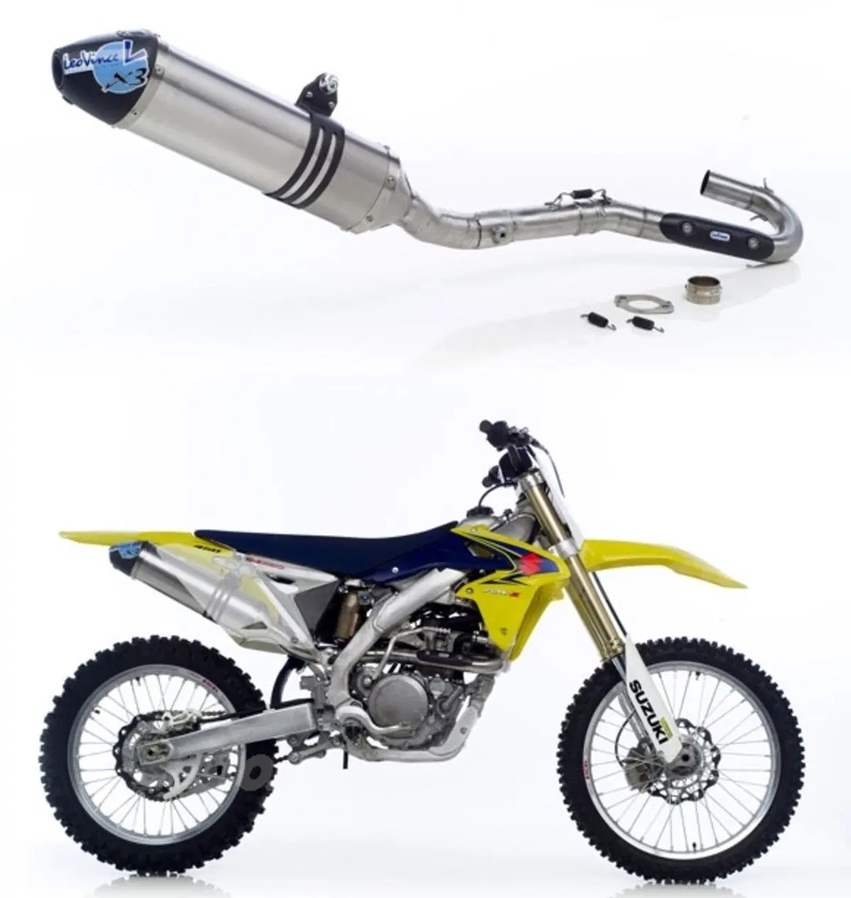 Scarico X3 Suzuki RM-Z450