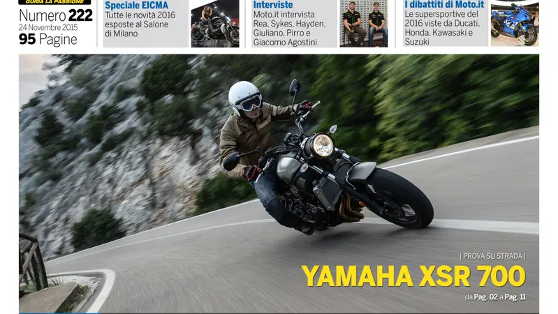 Magazine n&deg;222, scarica e leggi il meglio di Moto.it 