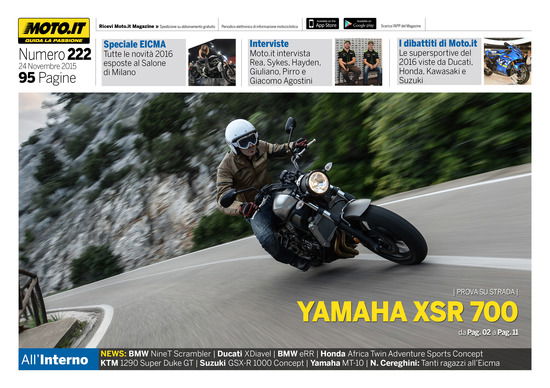 Magazine n°222, scarica e leggi il meglio di Moto.it 