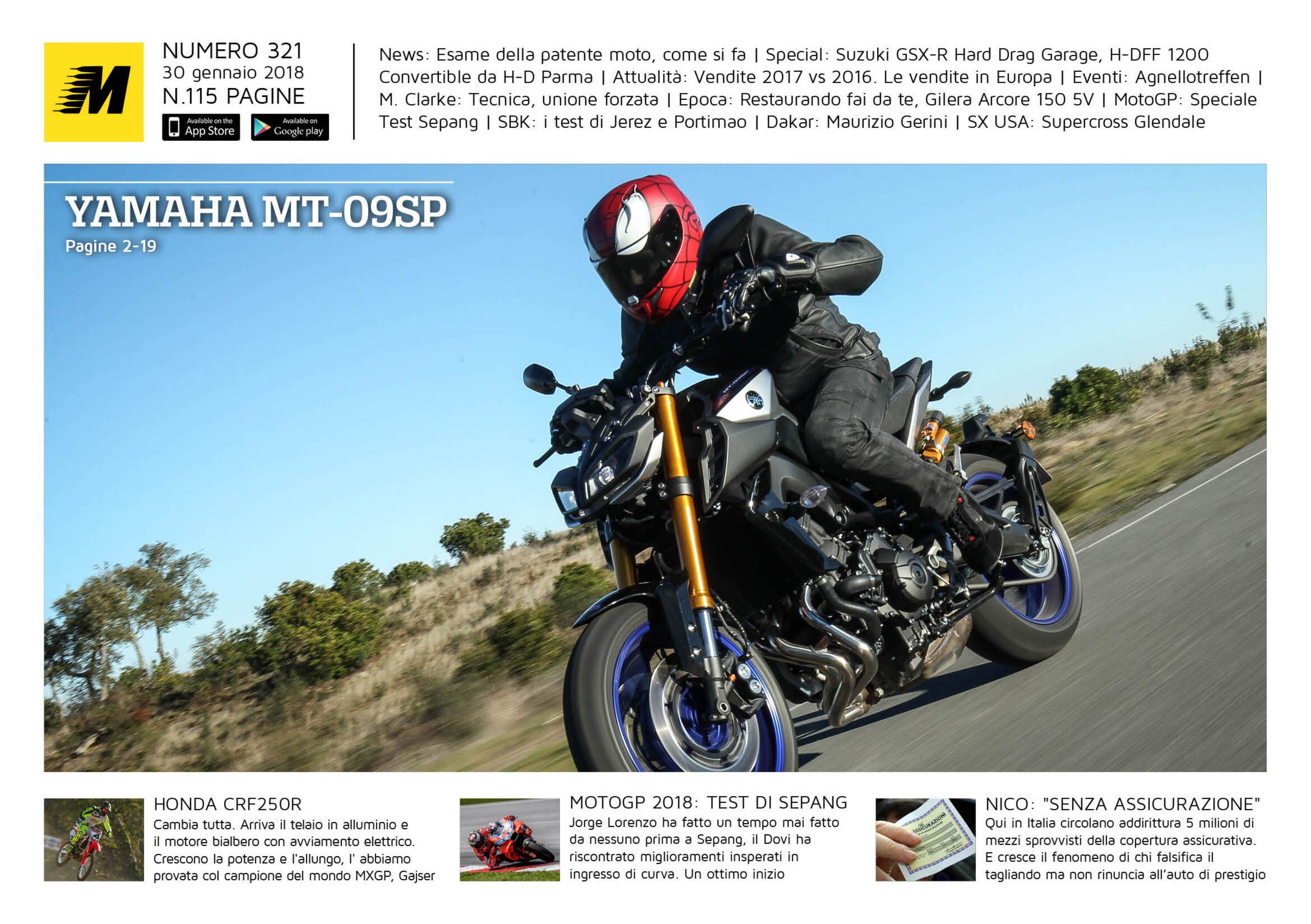 Magazine n&deg; 321, scarica e leggi il meglio di Moto.it 