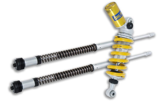 Mono e cartuccia Öhlins per Ducati Scrambler Desert Sled