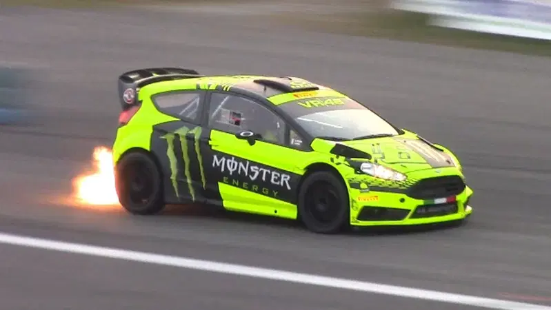 Valentino Rossi al Monza Rally Show 2015