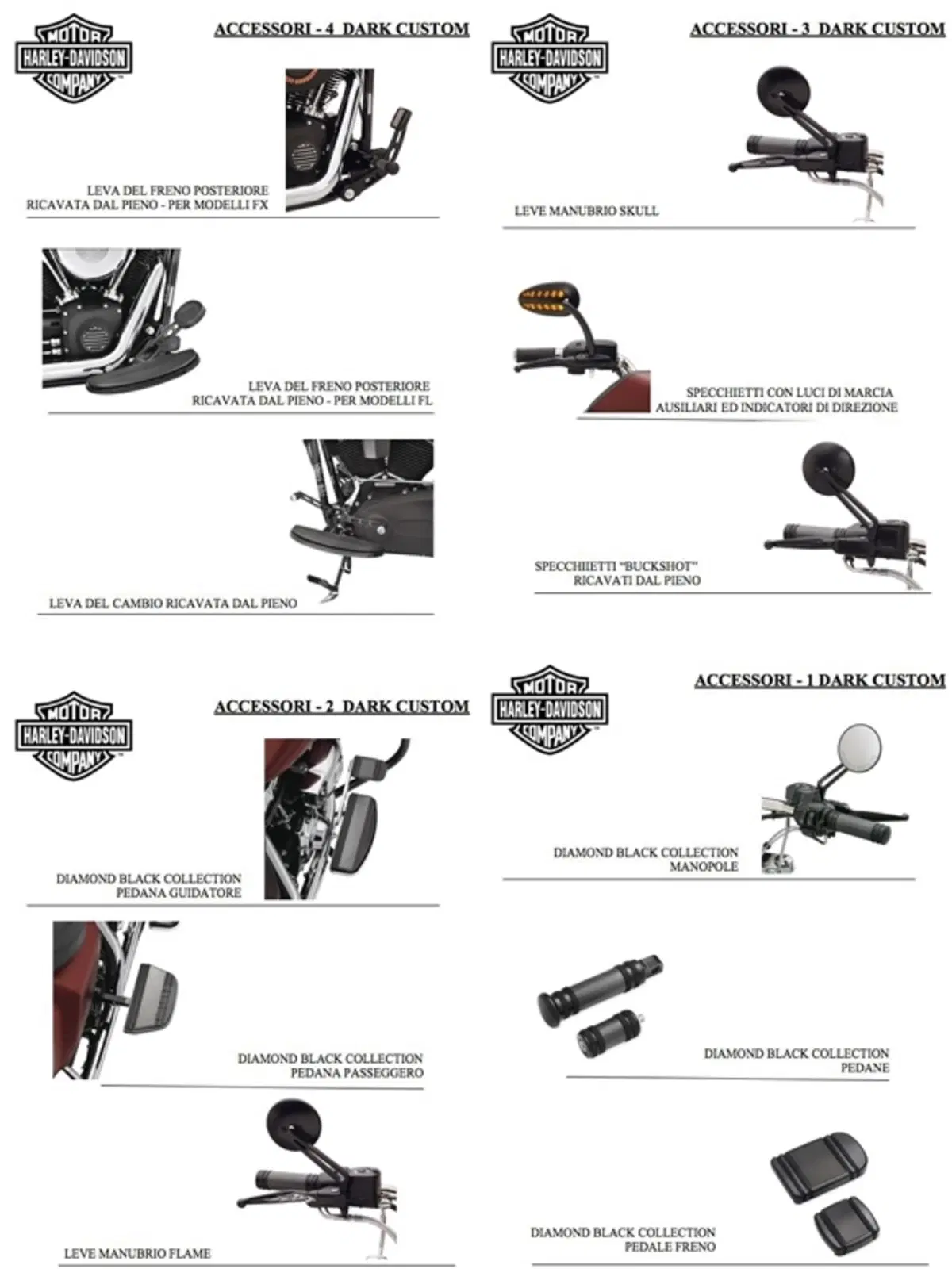 Accessori Dark Custom