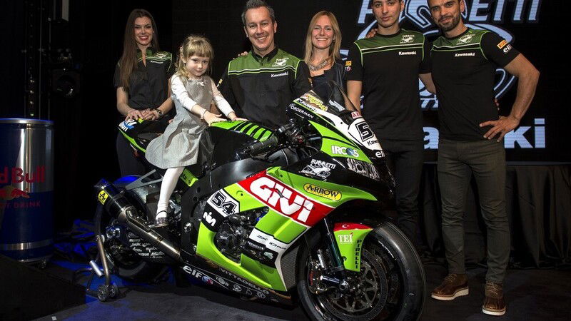 SBK. Presentato il team Kawasaki Puccetti Racing 2018