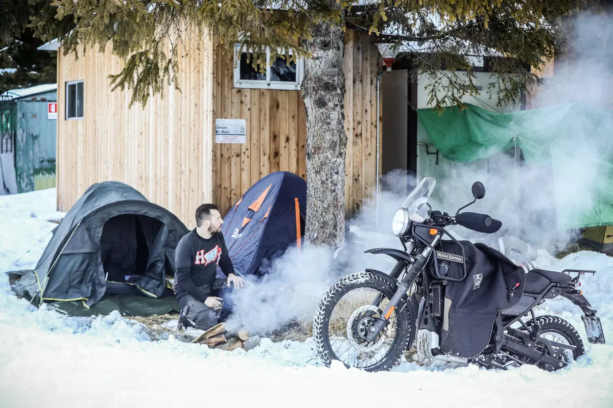 Quattro Royal Enfield all'Agnellotreffen (2)