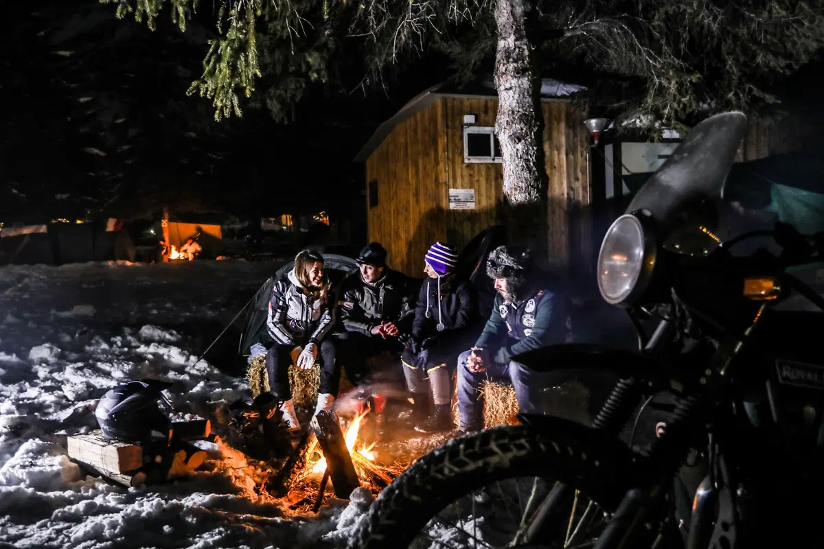 Quattro Royal Enfield all'Agnellotreffen (29)