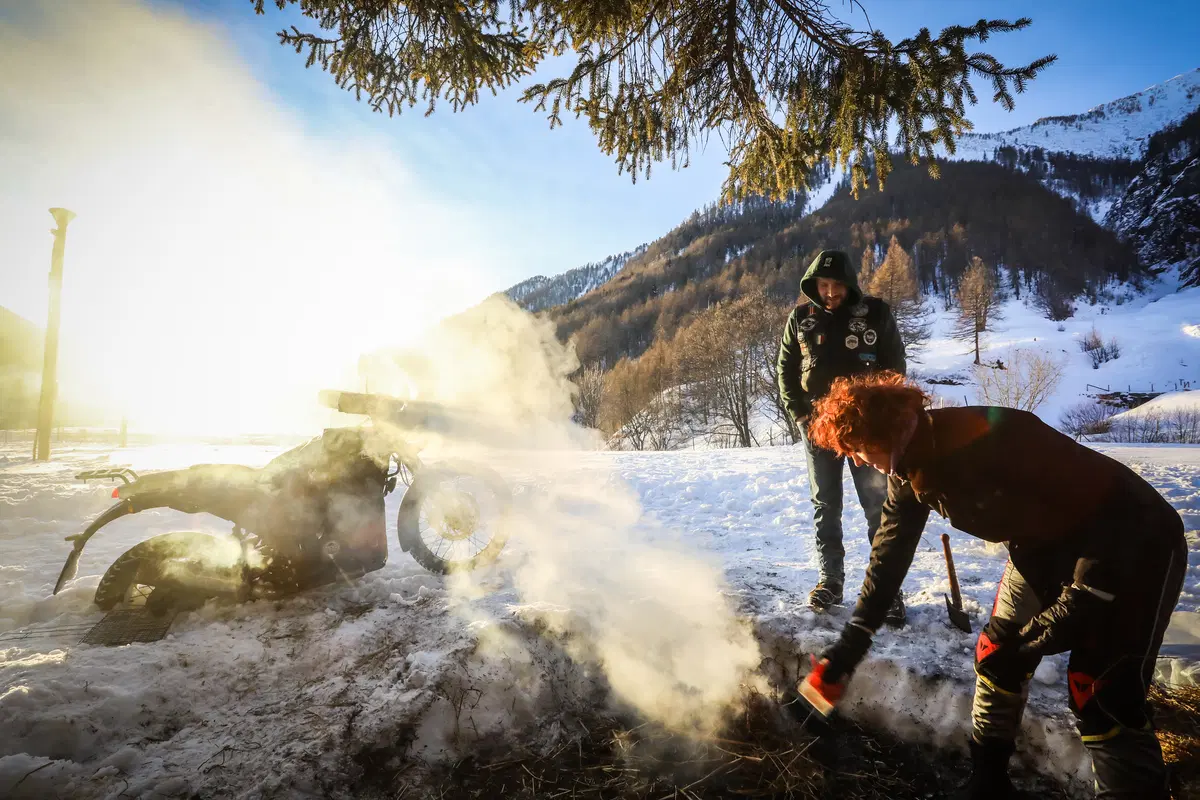 Quattro Royal Enfield all'Agnellotreffen (32)