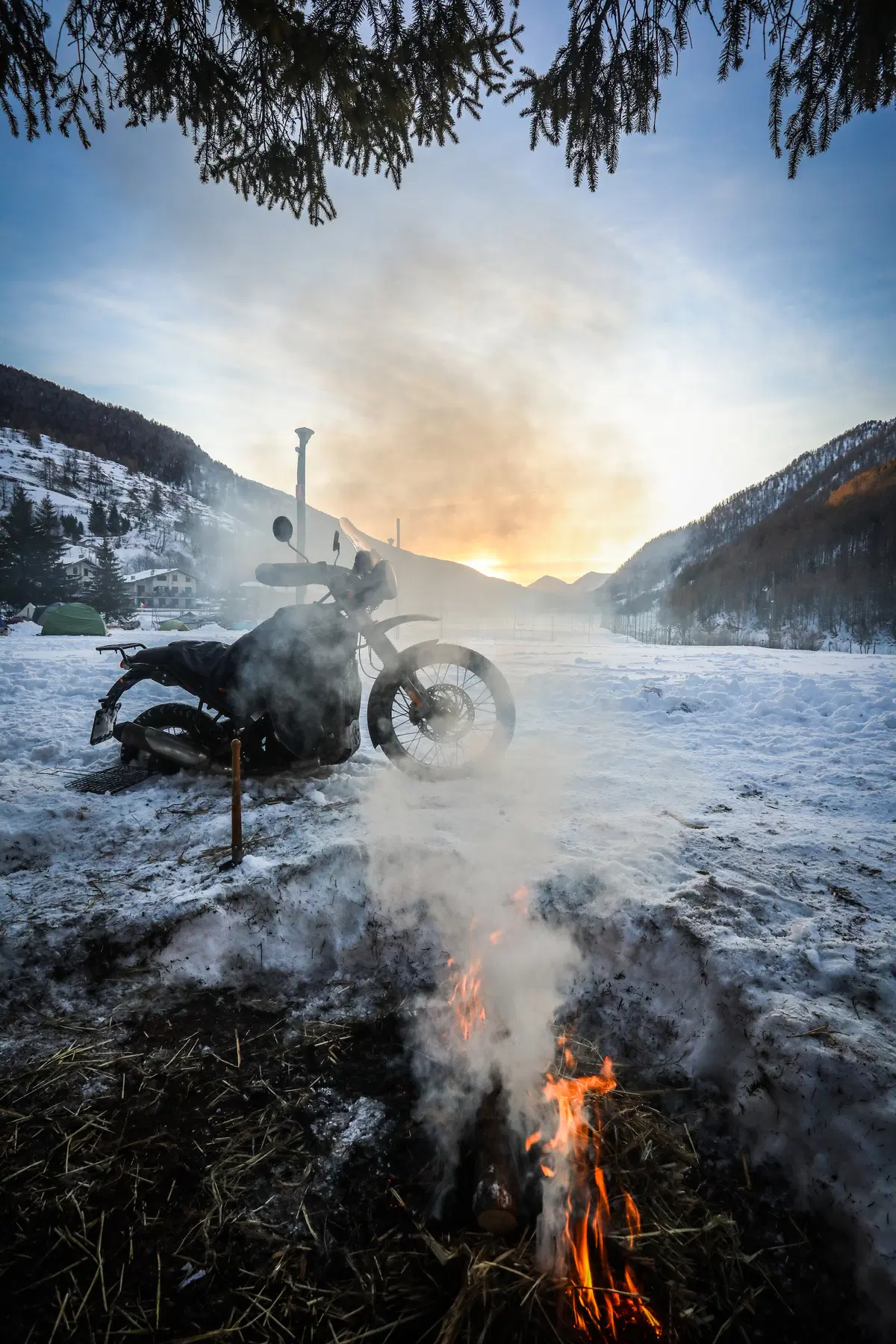 Quattro Royal Enfield all'Agnellotreffen (36)
