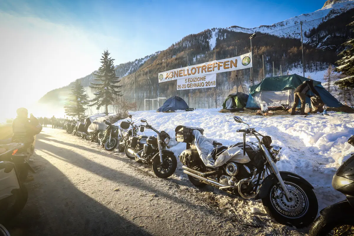 Quattro Royal Enfield all'Agnellotreffen (38)