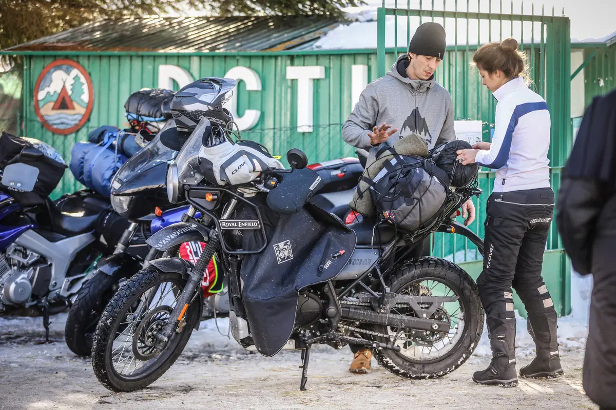 Quattro Royal Enfield all'Agnellotreffen (42)