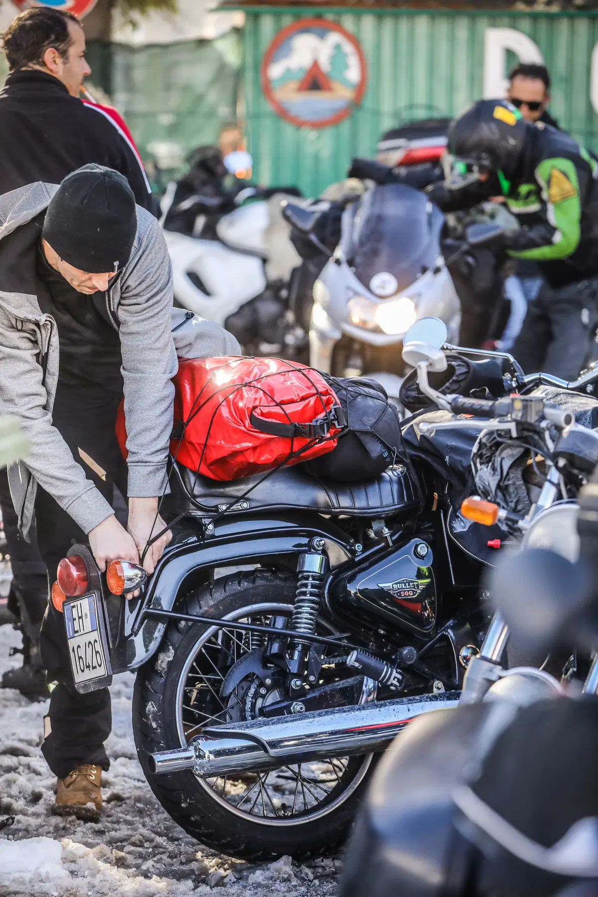 Quattro Royal Enfield all'Agnellotreffen (44)