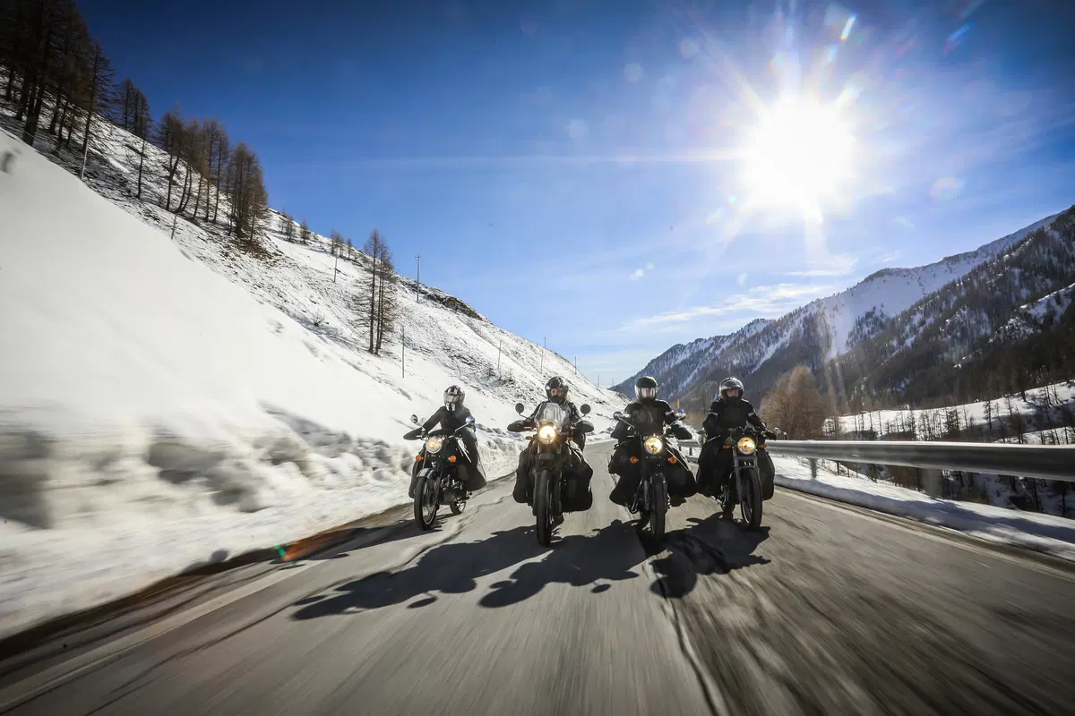 Quattro Royal Enfield all'Agnellotreffen (46)
