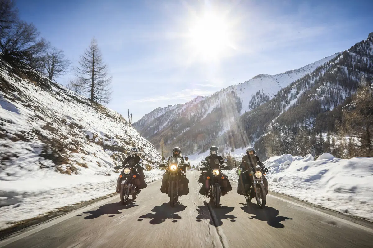 Quattro Royal Enfield all'Agnellotreffen (47)