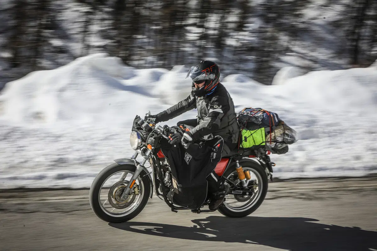 Quattro Royal Enfield all'Agnellotreffen
