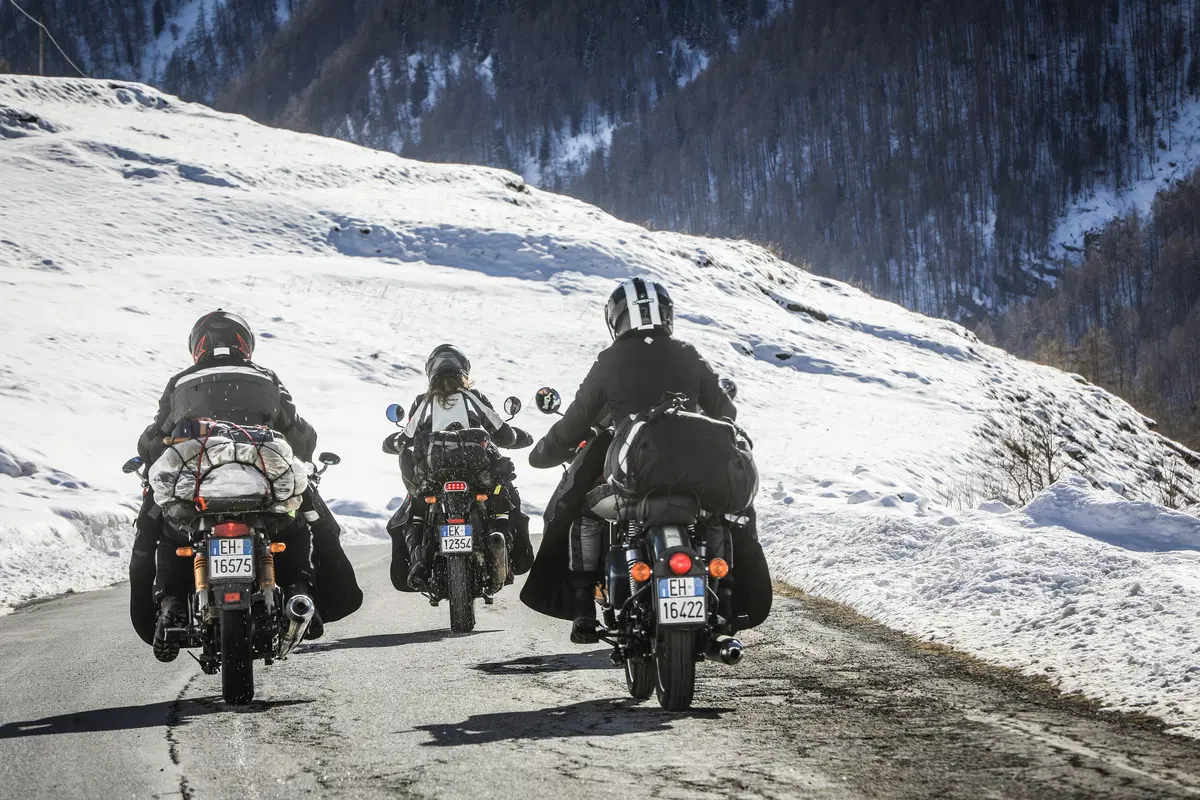 Quattro Royal Enfield all'Agnellotreffen (53)