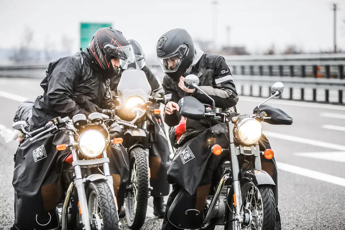 Quattro Royal Enfield all'Agnellotreffen (60)