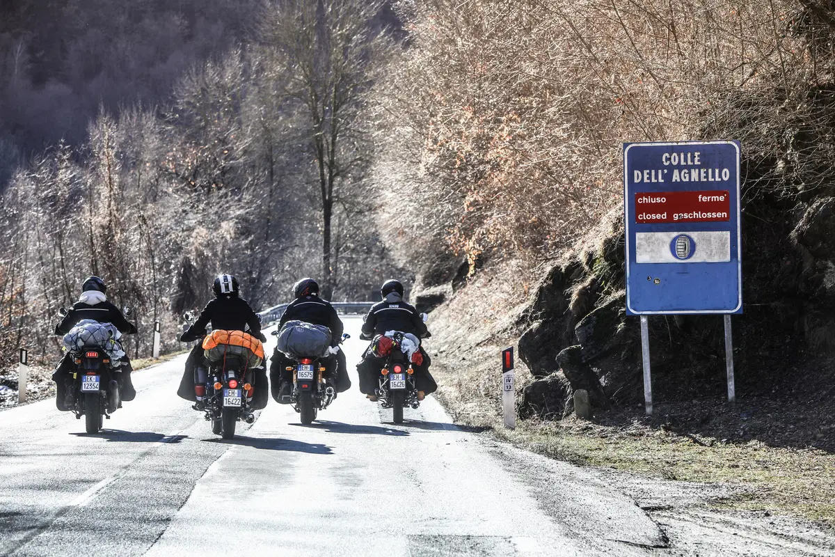 Quattro Royal Enfield all'Agnellotreffen (67)