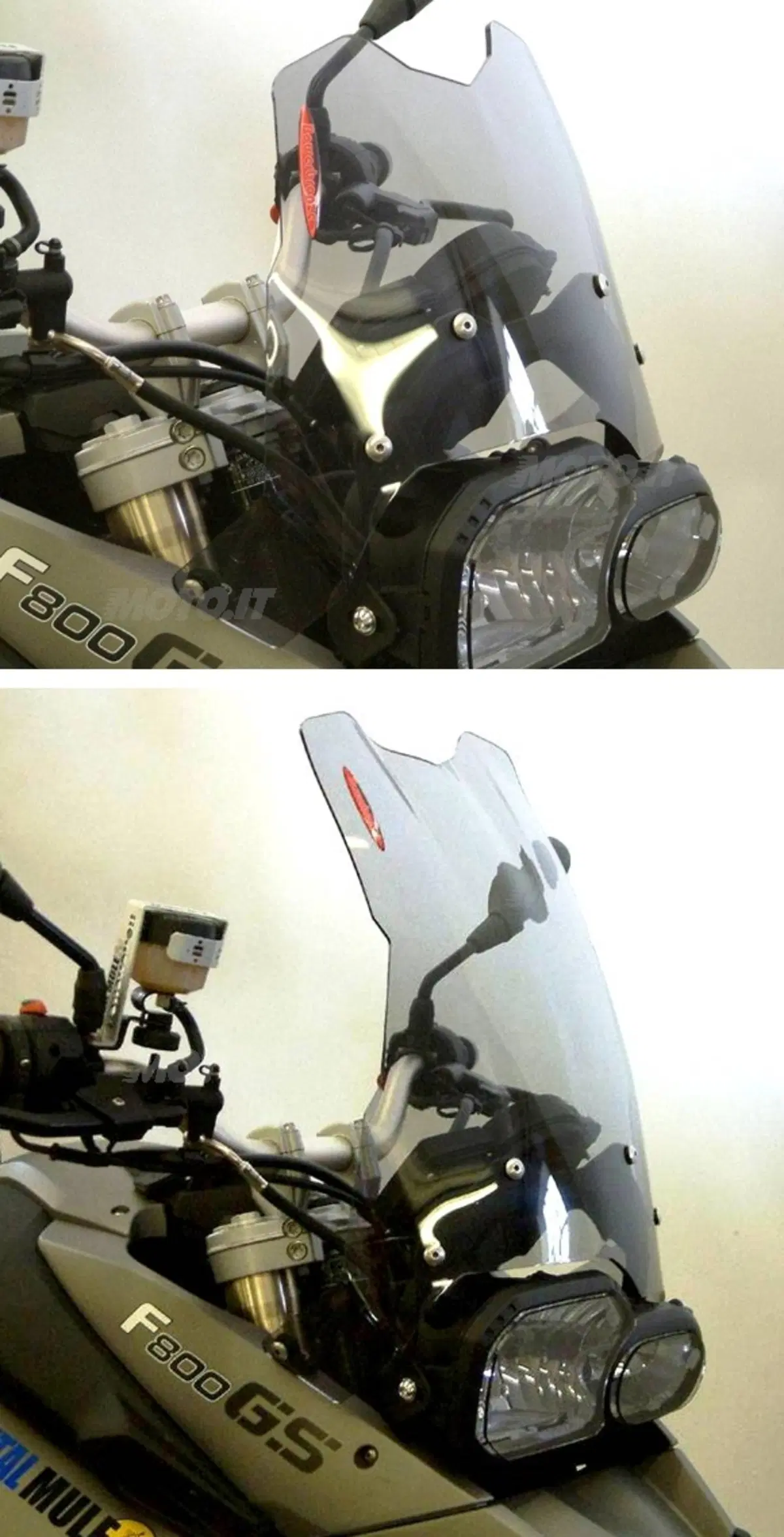 Plexiglass BMW F650 e 800GS