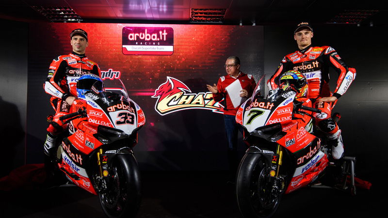 SBK. Presentato il team Aruba.it Racing Ducati 2018 