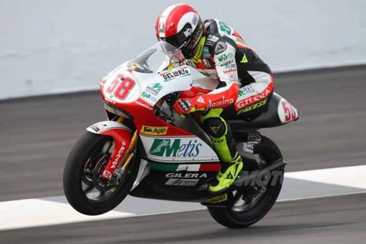 Gilera compie cento anni e festeggia con la vittoria di Marco Simoncelli nella classe 250 (11)