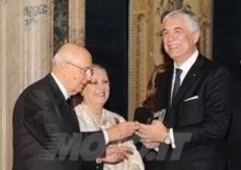 Gabriele Del Torchio, AD di Ducati, riceve il premio Leonardo Qualità Italia