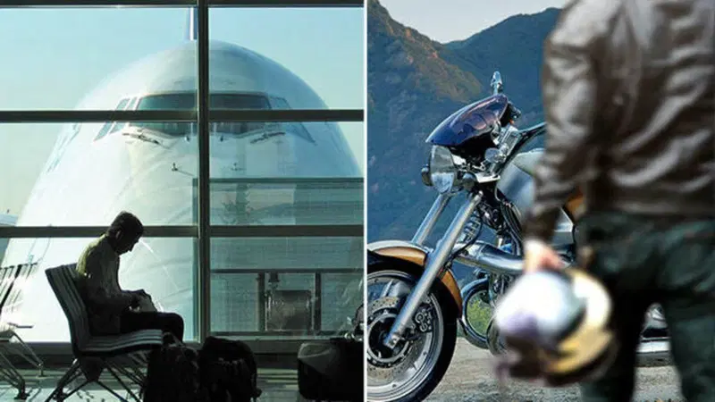 Manuale di resistenza motociclistica: Paura della moto  Vs  paura dell'aereo
