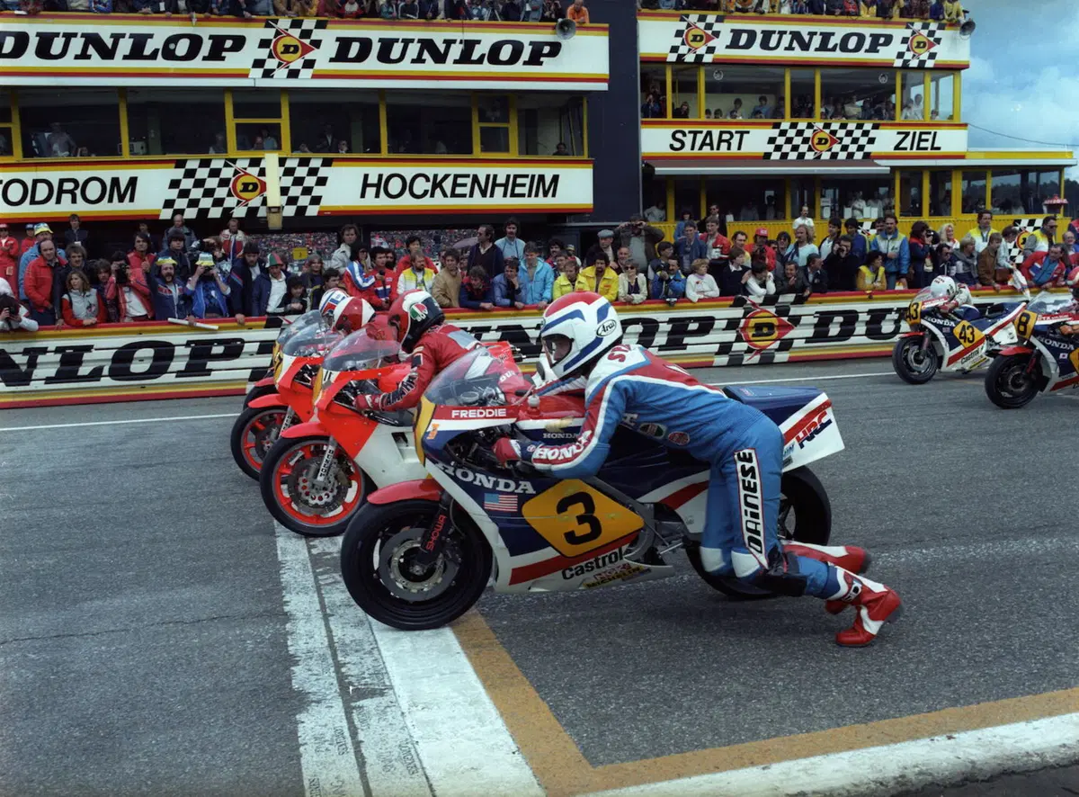 Freddie Spencer ai Roma Motodays
