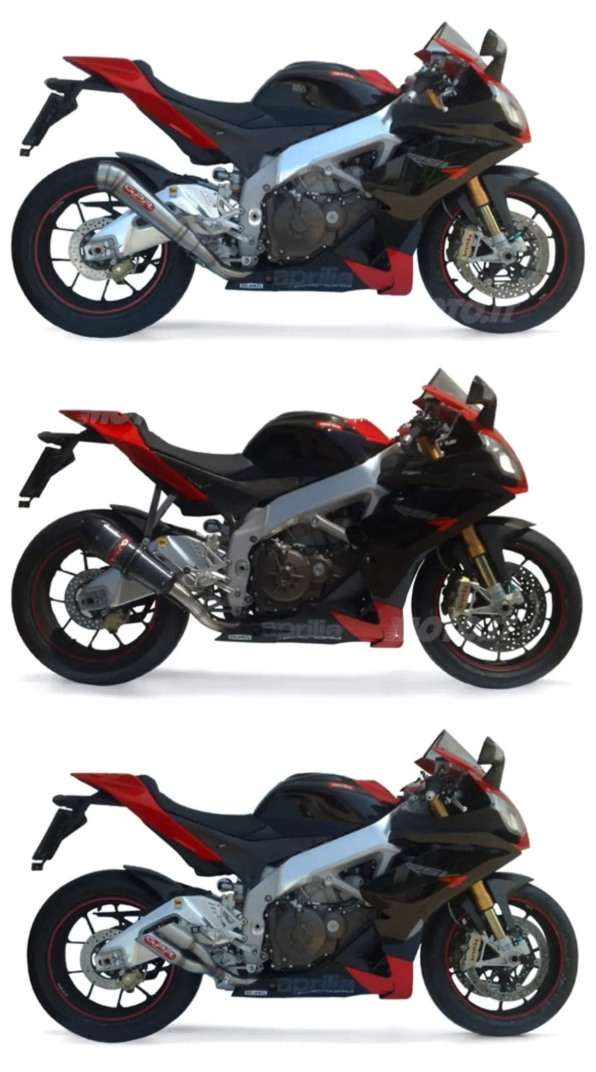 Scarichi per Aprilia RSV4
