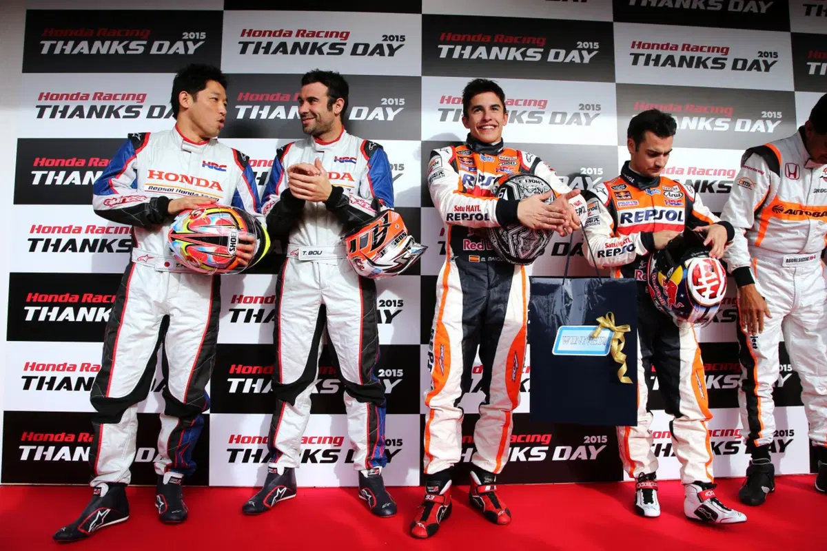 Thanks day Honda: Marquez e Pedrosa in Giappone (9)