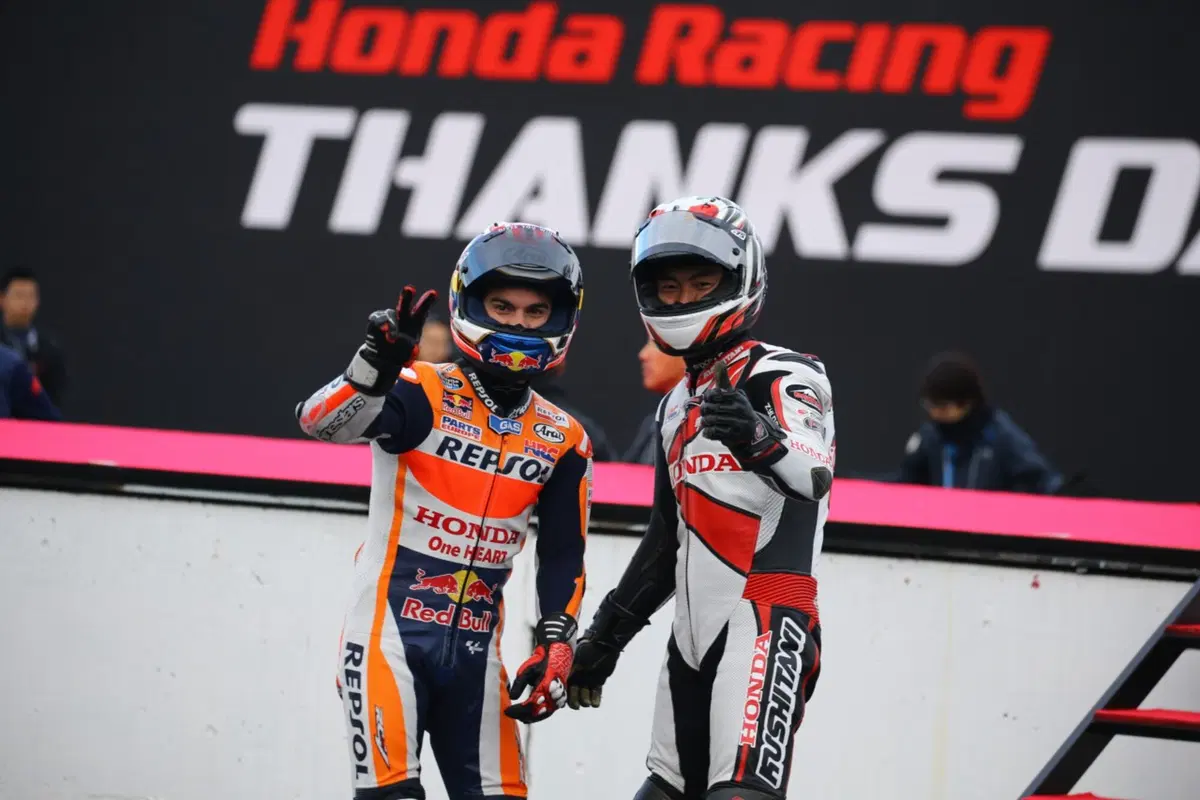 Thanks day Honda: Marquez e Pedrosa in Giappone (26)