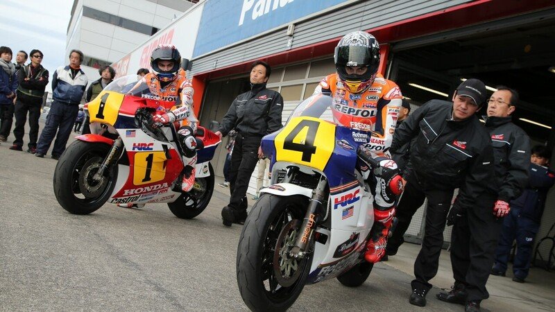Thanks day Honda: Marquez e Pedrosa in Giappone (gallery)
