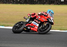 SBK Test a Phillip Island. Day 1