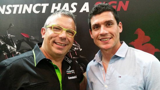 Sylvain Barrier in SBK con Pedercini Racing