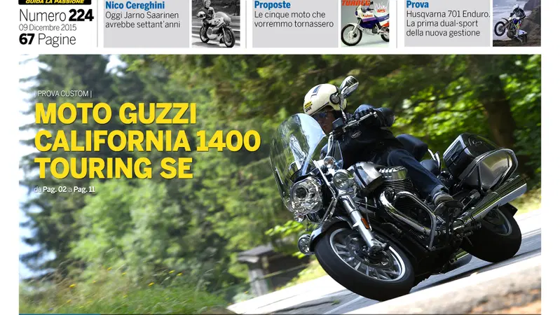 Magazine n&deg;224, scarica e leggi il meglio di Moto.it 