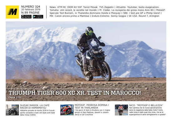 Magazine n° 324, scarica e leggi il meglio di Moto.it 