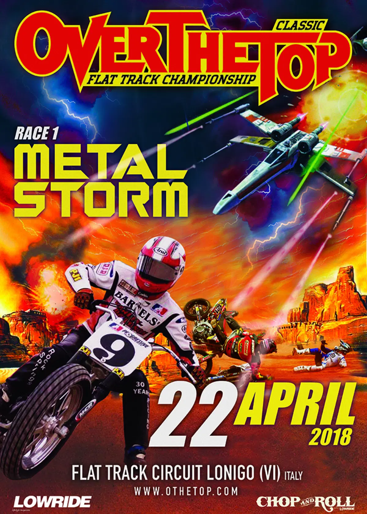 Over the Top, arriva il campionato di Flat Track per moto non di serie (4)